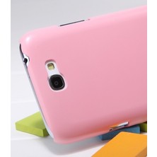 NILLKIN Samsung N7100 Samsung Galaxy Note 2 Sert Kılıf - Pembe