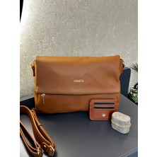 Armine Kartlık ve Bileklik Hediyeli El ve Kol Çantası Omuz Çantası VS.BLKT.0129