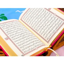 Mutlu İşler Isme Özel Çocuk Için Seccade, Kuran, Tesbih Hediye Seti, Hediyelik Isimli Seccade Seti
