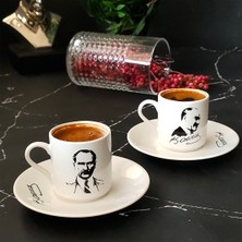Regna Home Atatürk 2 Kişilik Kahve Fincan Takımı Mix-1