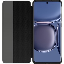 Huaweı P50 Pro Akıllı Flıp Cover Kılıf