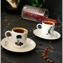Regna Home Atatürk 2 Kişilik Kahve Fincan Takımı Mix-2