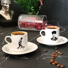 Regna Home Atatürk 2 Kişilik Kahve Fincan Takımı Mix-2