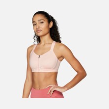 Nke Dri-Fit Alpha High-Support Padded Zip Training Kadın Pembe Pedli Spor Sütyen Bra DD0436-610