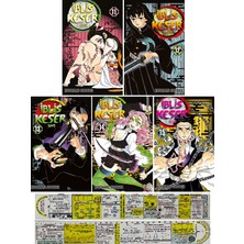 İblis  Keser / Manga Seti / 11-12-13-14-15. Ciltler (Matematik Öğreten Cetvel) - Koyoharu Gotouge