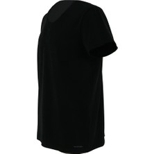 ADAM BOXES V Yaka T-shirt N-Simplo - Siyah