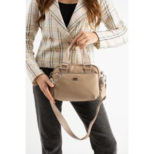 Lifonbag Kadın 3 Bölmeli Su Geçirmez Uzun Çapraz Askılı Polo Omuz & El Çantası LIFONBAG-1422