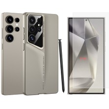 Vendas Samsung Galaxy S25 Ultra Kılıf Ultra İnce Kamera Korumalı Sert Rubber Zore Procase Kapak + Nano Ekran Koruyucu