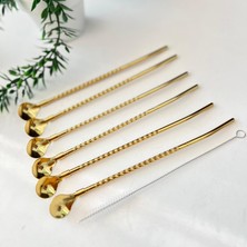 Metal Gold Pipet Takımı 7 Parça