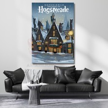 Artarilion Harry Potter Kanvas Tablo Hogsmeade Kar Temalı Tablo Film Dizi Temalı Tablo