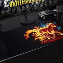 Sge Teknoloji At Horse 70X30 cm Speed Kaymaz Taban Dikişli Oyuncu Gaming Mouse Pad