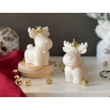 Ipek Hobi Geyik Mum Silikon Kalıp