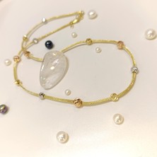 Dorika Toplu Gerdanlık Kolye 14 Ayar Altın Hd Videolu