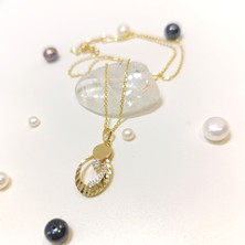 Damla Kolye 14 Ayar  Altın Hd Videolu