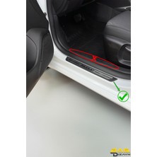 Bab Dizayn Automotive Volkswagen Passat B8  Krom Kapı Eşik Koruması 2015-2018 Arası 4 Parça.