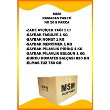 Msm Ramazan Paketi Erzak Kolisi Kumanya Paketi Ramazna Kolisi Gıda Paketi 9 Parça No 20