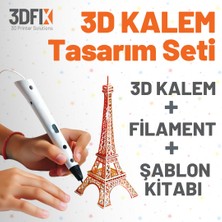 3DFIX 3D Kalem Tasarım Seti - Eğitici Öğretici Eğlenceli Set - Kendin Yap - Çocuklar İçin Hediye