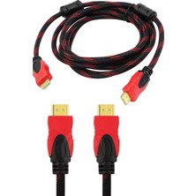 Techno Station Bilgisayar Monitör Kablosu HDMI Kablosu 3mt Uzunluk Aşınmaz Kablo