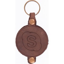 Miawiki Simge Desenli Deri Anahtarlık, Özel Günler Için En Iyi Hediye, Farklı Desen ve Renklerde, Hediyelik