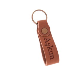 Miawiki Kişiselleştirilmiş Deri Anahtarlık Kişiye Özel Isim Yazılı, Özel Günler Için En Iyi Hediye