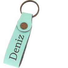 Miawiki Kişiselleştirilmiş Deri Anahtarlık Kişiye Özel Isim Yazılı, Özel Günler Için En Iyi Hediye