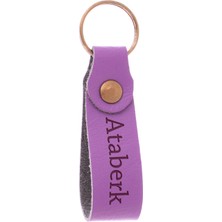 Miawiki Kişiselleştirilmiş Deri Anahtarlık Kişiye Özel Isim Yazılı, Özel Günler Için En Iyi Hediye