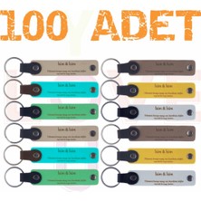 Miawiki Bebeğin Ikinci Yaş Günü Partisi Için Onun Ismine Özel Kişiselleştirilebilir 100'LÜ Anahtarlık