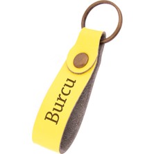 Miawiki Kişiselleştirilmiş Deri Anahtarlık Kişiye Özel Isim Yazılı, Özel Günler Için En Iyi Hediye