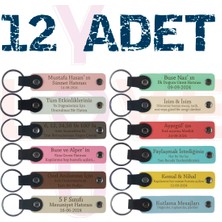 Miawiki Hamile Annenin Doğum Hatırası, Üzerine Isim ve Özel Mesaj Yazılabilen 12'li Efsane Hediye Anahtarlık