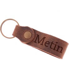 Miawiki Kişiselleştirilmiş Deri Anahtarlık Kişiye Özel Isim Yazılı, Özel Günler Için En Iyi Hediye