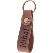 Miawiki Kişiselleştirilmiş Deri Anahtarlık Kişiye Özel Isim Yazılı, Özel Günler Için En Iyi Hediye