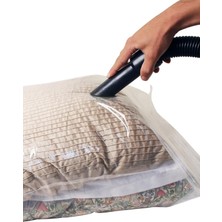 Techno Station Pratik Elbise Vakumlu Hurç Yorgan Hurcu Vakumlu Hurç Poşet Saklama Torbası Jumbo 73 x 130