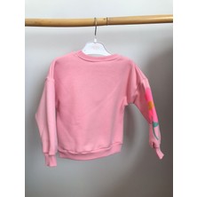 Capella Bebe Kız Bebek ve Kız Çocuk Pembe Renkli Sweatshirt Modelleri Kız Çocuk Kazakları