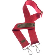 Kırmızı Renk, Sinemacılara Özel, Isme Özel Dokunuşu Ile Şık Hediye Seçeneği Çanta Kayışı, 220 cm