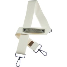 Krem Renk, Kanvas Çantalar Için Isme Özel, 220 cm Omuz Askısı, Arkadaşına Benzersiz Hediye