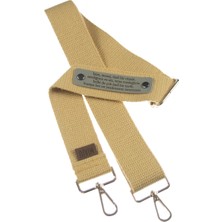 Miawiki Hardal Renk, Seyahat Tutkunları Için, Üzerine Özel Mesaj Yazılabilen,  140 cm Omuz Askısı