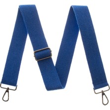 Miawiki Koyu Mavi Renk, 145 cm Uzunlukta, Siyah Metal Aksesuarlı, Omuz Askısı, Dayanıklı, Güçlü ve Rahat