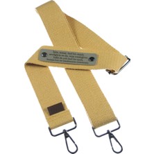 Hardal Renk, Müziğe Gönül Verenler Için Özel Tasarım Çanta Omuz Askısı, 220 cm Kişiye Özel Dokunuş