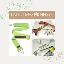 Miawiki Koyu Mavi Renk, Dayanıklı Pamuklu Çanta Askısı, 180 Cm, Kişisel Dokunuşlarla Benzersiz Hediye