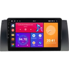 SmartGO Bmw 5 Serisi E39 Android Multimedya Sistemi (1996-2004) 8+128 GB  Wİ-Fİ (Yazılımsal)