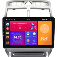 SmartGO Peugeot 307 Android Multimedya Sistemi (2001-2008) 8+128 GB  Wİ-Fİ (Yazılımsal)