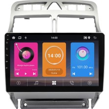 SmartGO Peugeot 307 Android Multimedya Sistemi (2001-2008) 8+128 GB Premium Ekran  Wİ-Fİ (Yazılımsal)