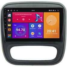 SmartGO Renault Traffic Android Multimedya Sistemi (2015-2021) 8+128 GB  Wİ-Fİ (Yazılımsal)
