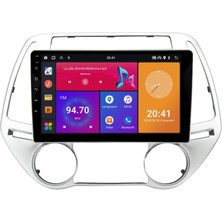 SmartGO Hyundai I20 Android Multimedya Sistemi (2012-2014) 8+128 GB  Wİ-Fİ (Yazılımsal)