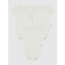 Civil Baby Bebek Çıtçıtlı Badi 12-36 Ay Beyaz