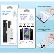 Tiknal Samsung Galaxy S4 MİNİ - NANO Ekran Koruyucu HAYALET + NANO Arka Kaplama SET Ultra İnce Esnek