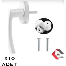 ÇNR Aks Pvc Pimapen Pencere Kolu X10 Adet