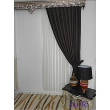 Perde Tül Sare Örme Tül