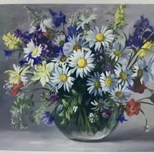 5d Yapışan Boncuk Goblen 30 x 40 cm Mozaik Tablo Pano 60553