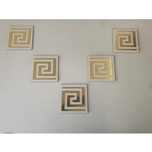 Pinnik Store Duvar Dekoru Gümüş